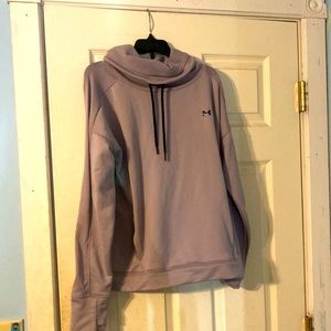 Purple Under Armour shirt
